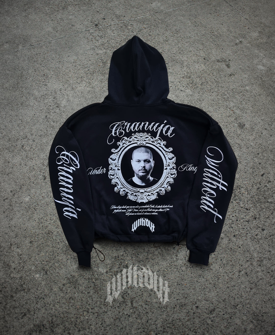 Hoodie Oversize Granuja Exclusivo | Negro