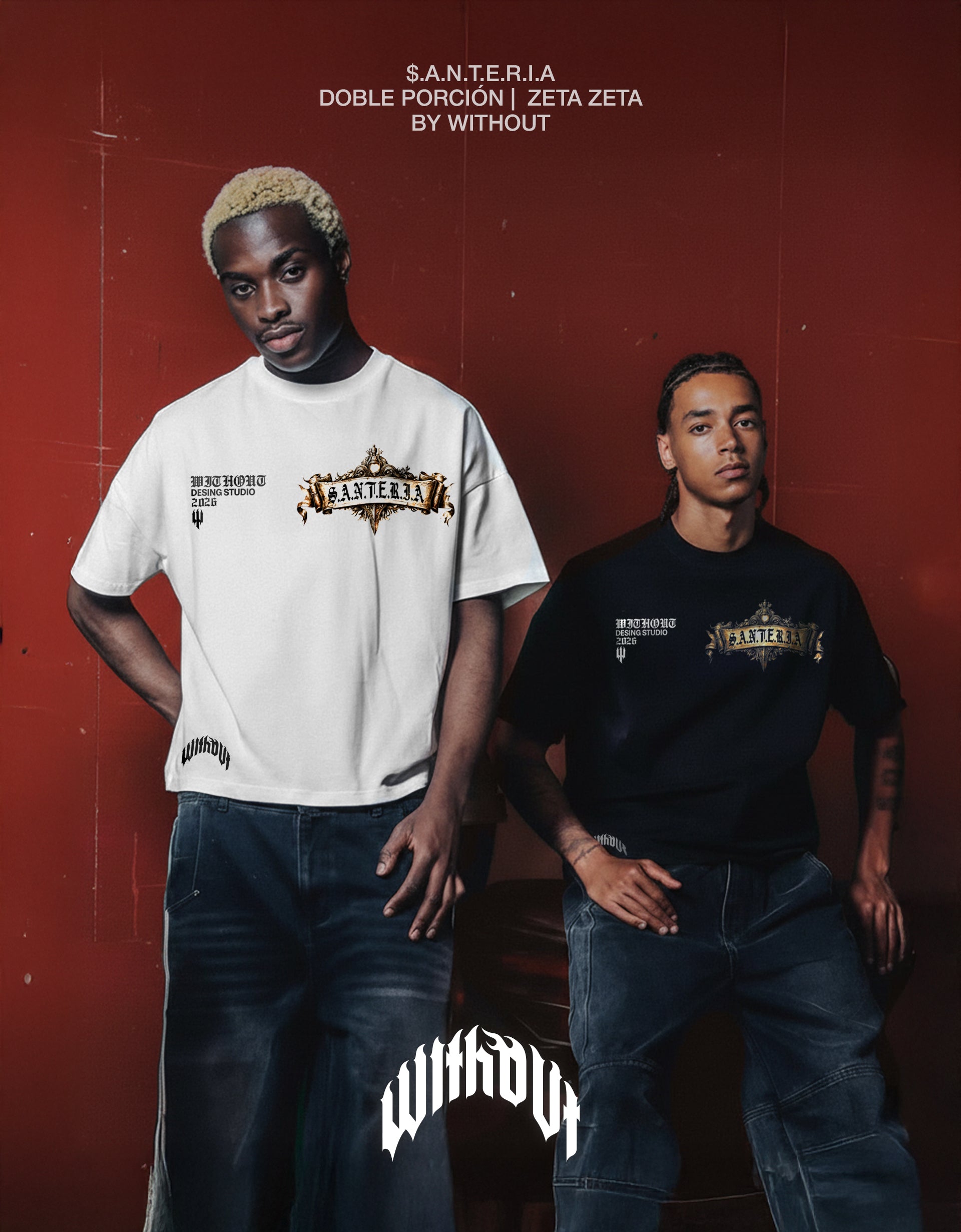 Camiseta Oversize Santeria | Doble Porción