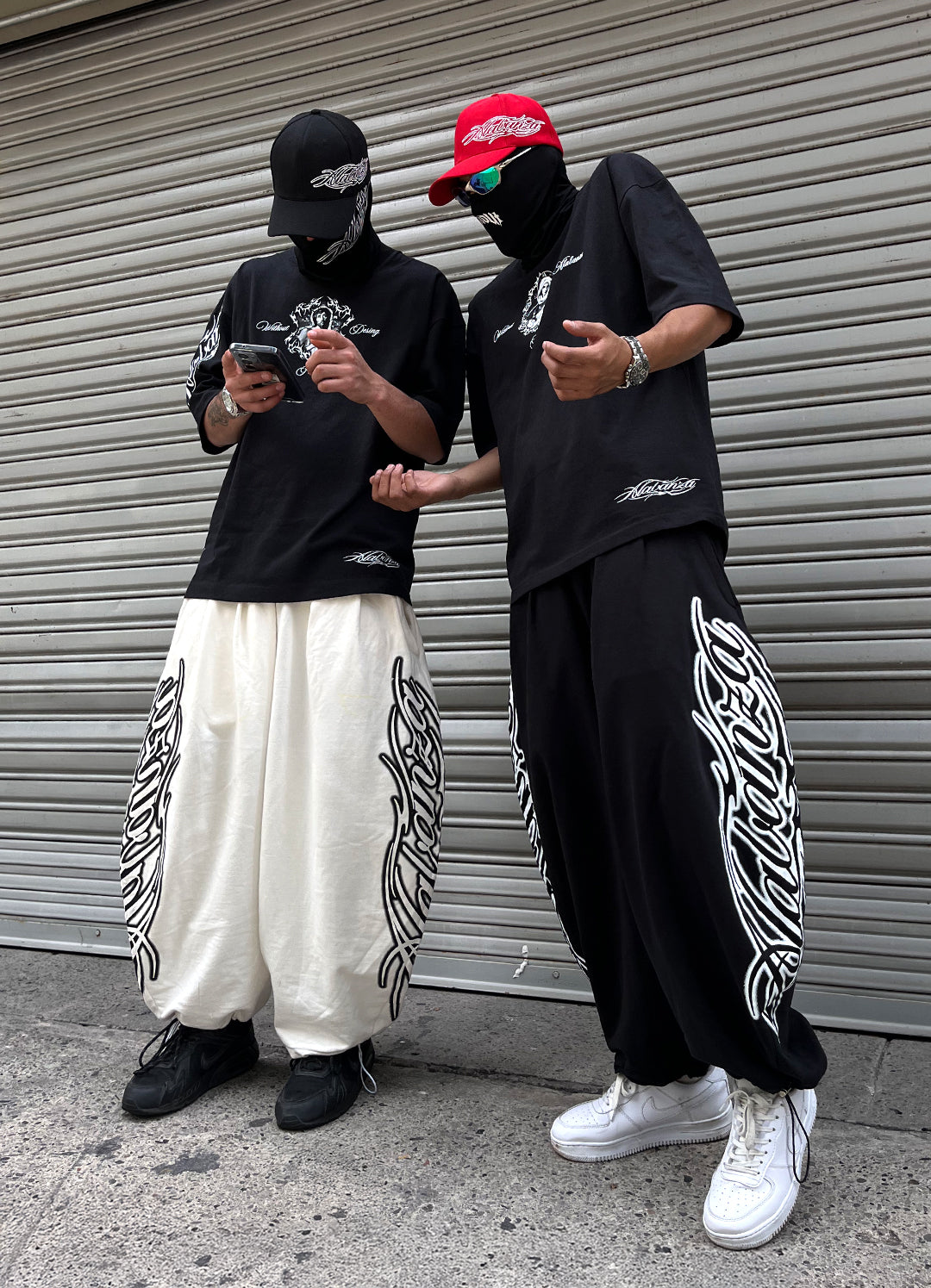 Pantalon Baggy Barrel ALabanza Negro