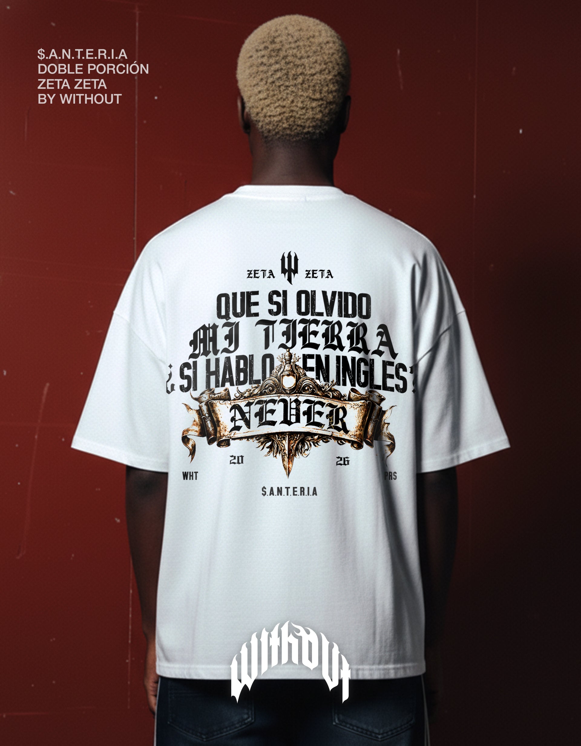 Camiseta Oversize Santeria | Doble Porción