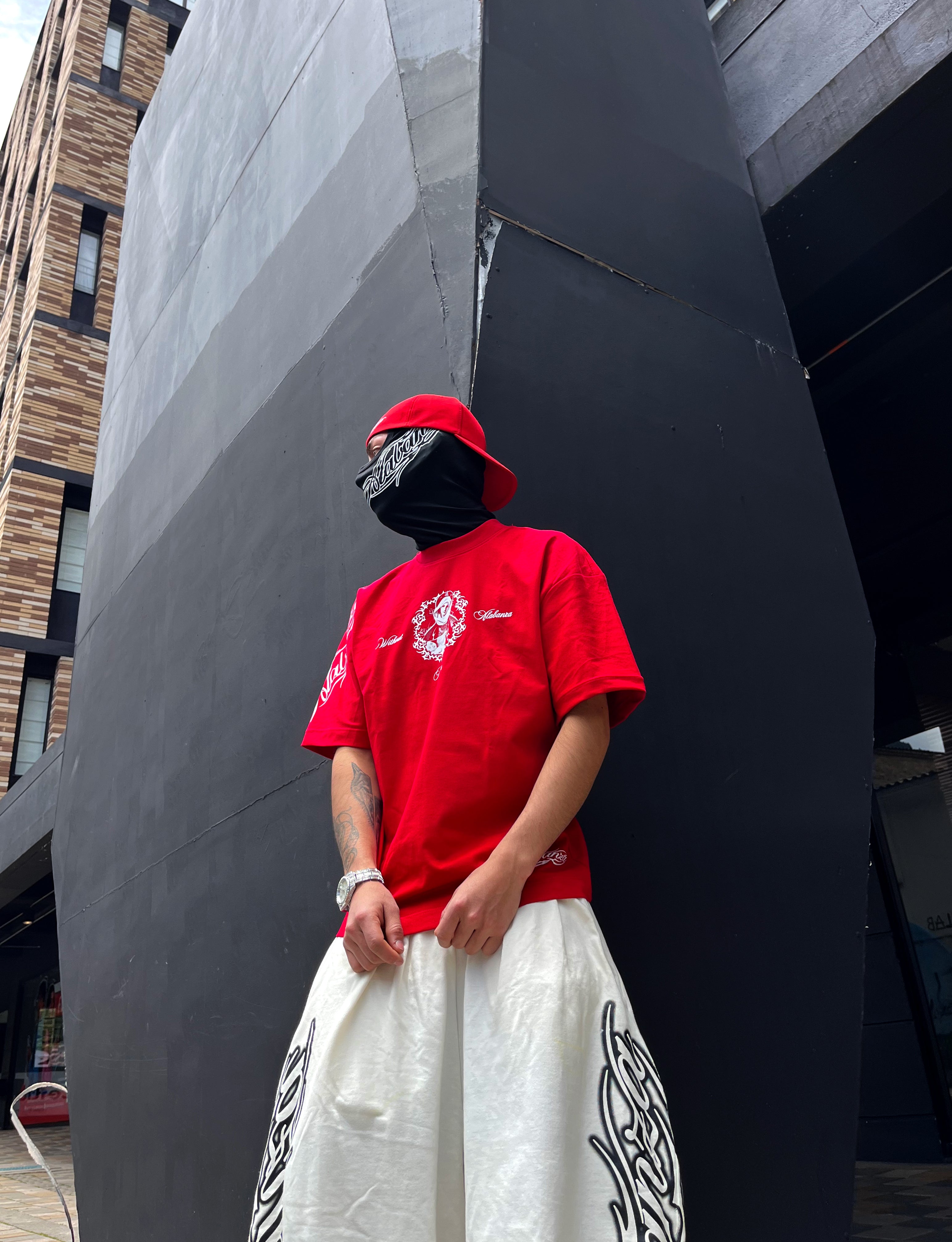 Camiseta Oversize “Matter Vita Gratia” | Roja