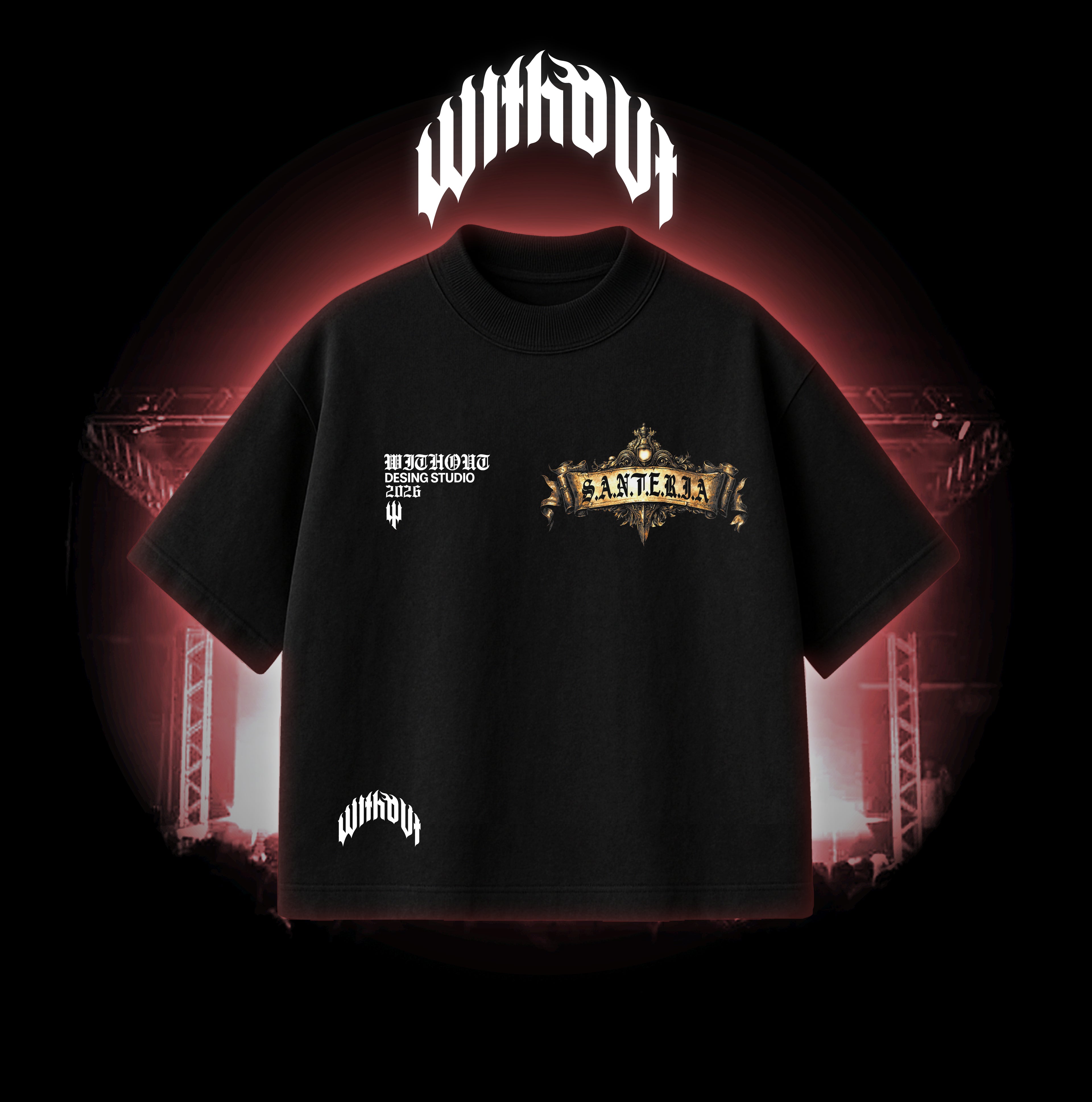 Camiseta Oversize Santeria | Doble Porción