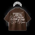 Camiseta Oversize Par De Pepas | Marron