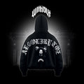 Hoodie Oversize Alcolirikoz Exclusivo negro