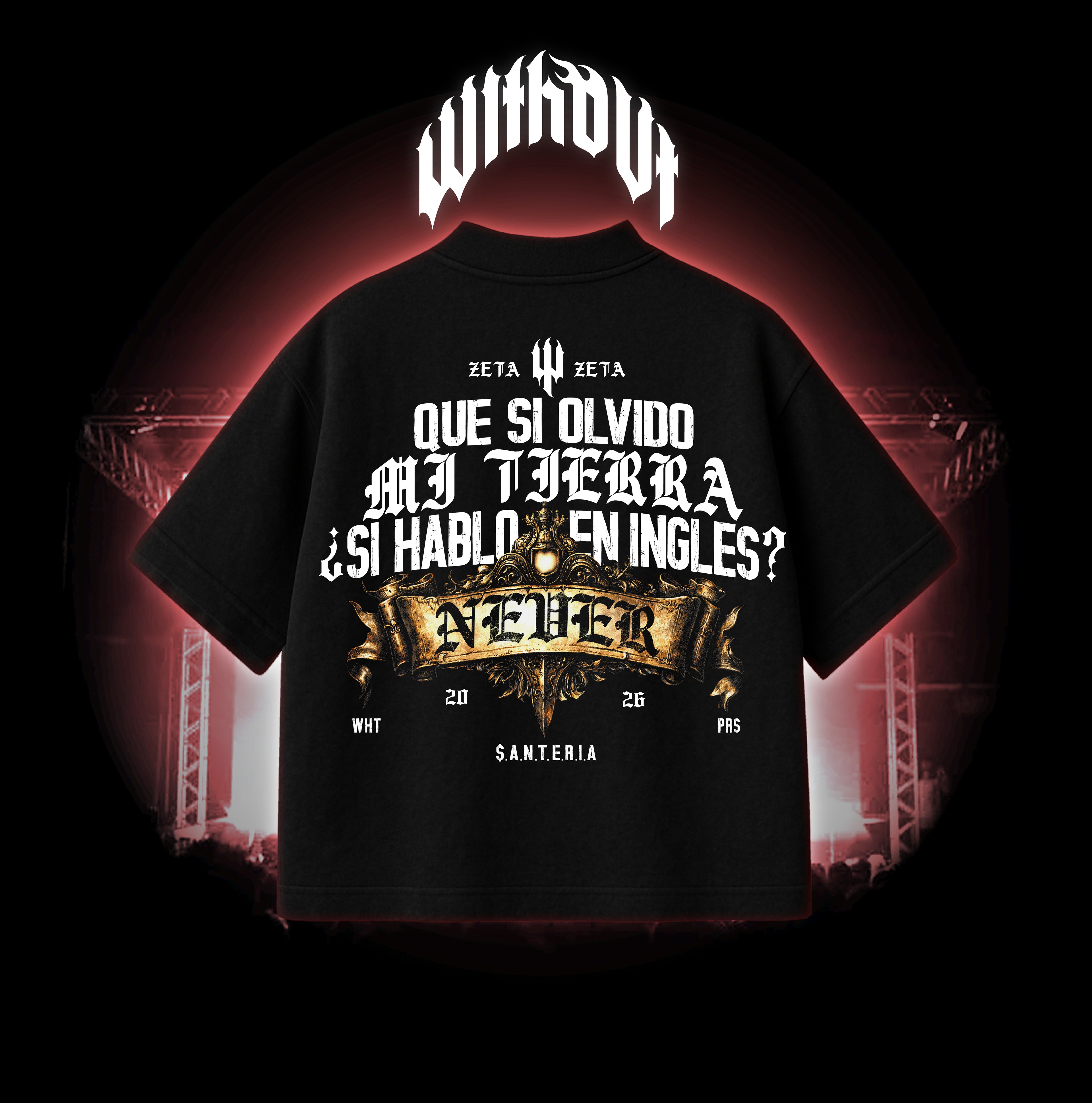 Camiseta Oversize Santeria | Doble Porción