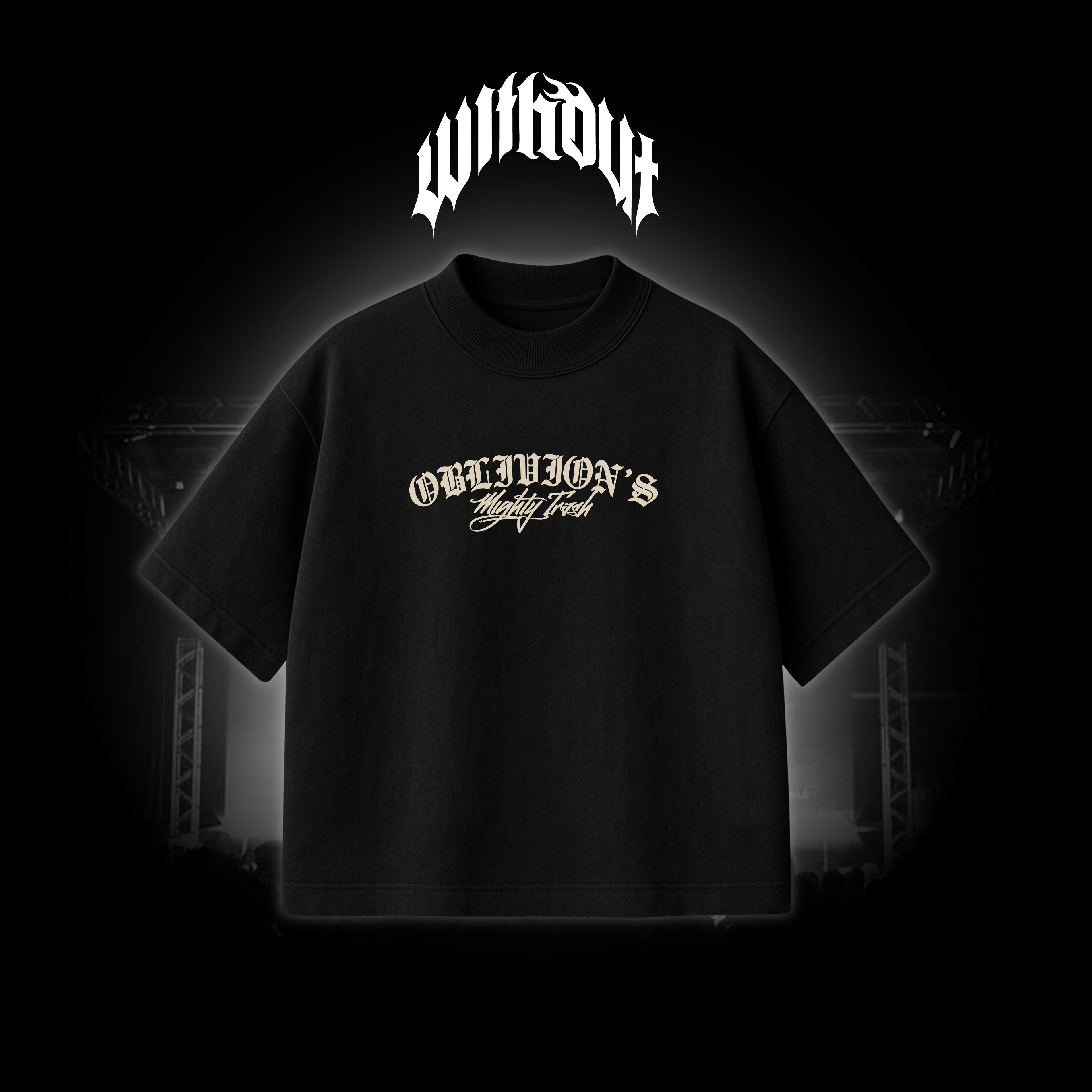 Camiseta Oversize Oblivion's Especial | Negra