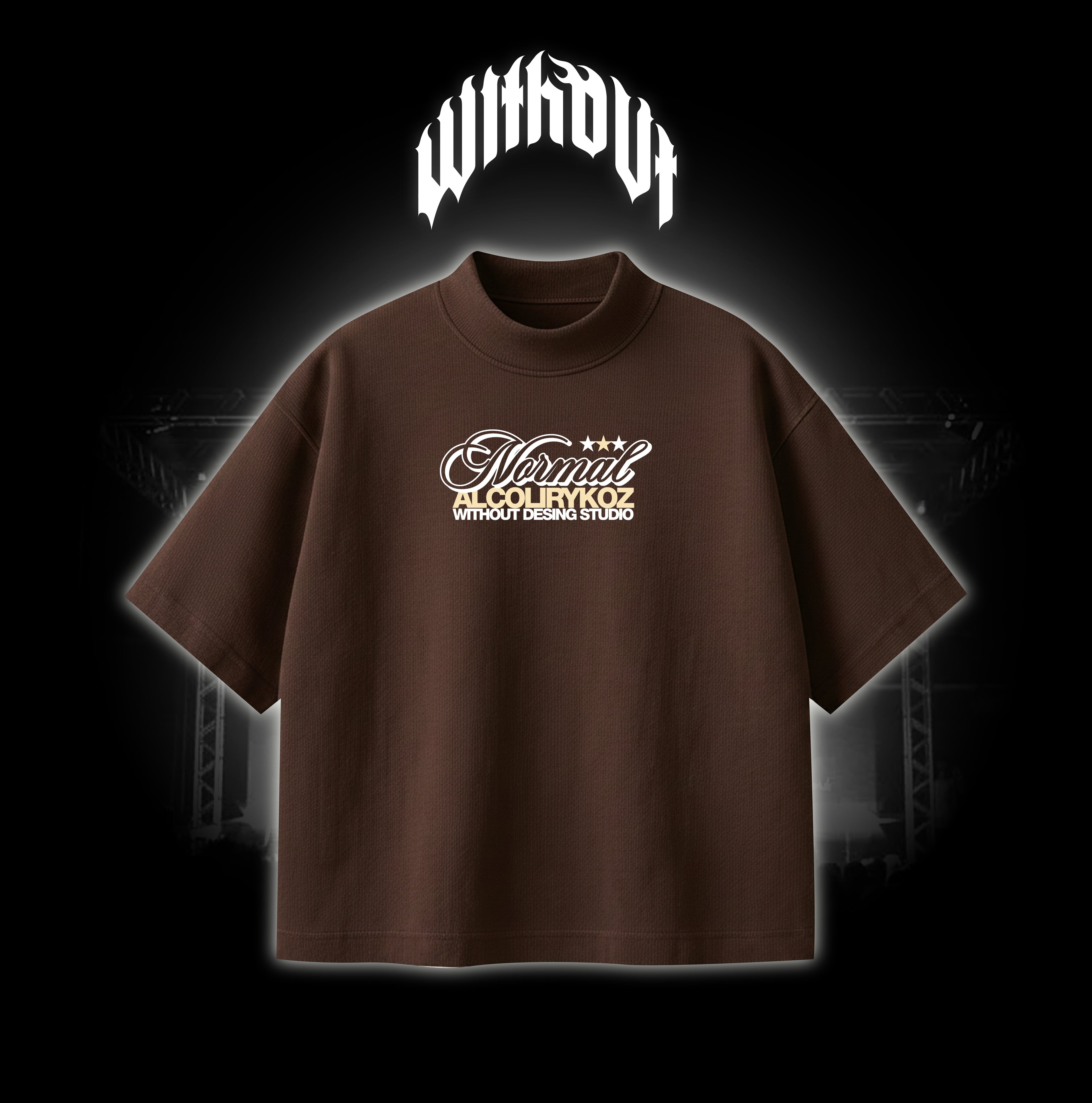 Camiseta Oversize Az "Normal" | Marron