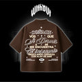 Camiseta Oversize Az "Normal" | Marron