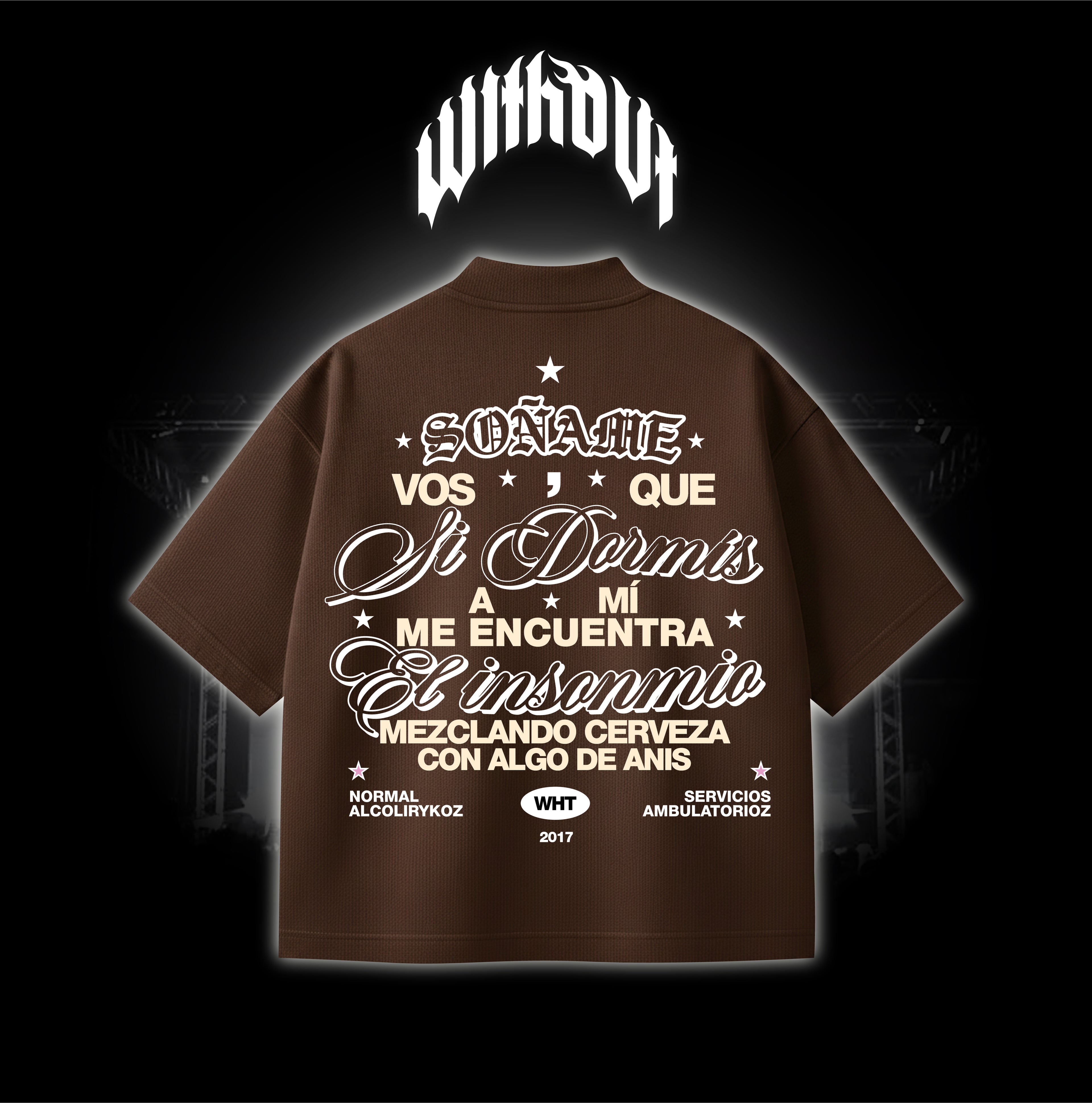 Camiseta Oversize Az "Normal" | Marron