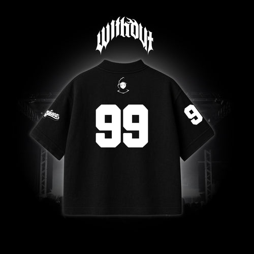 Camiseta Oversize Alcolirykoz Clasica | Negra