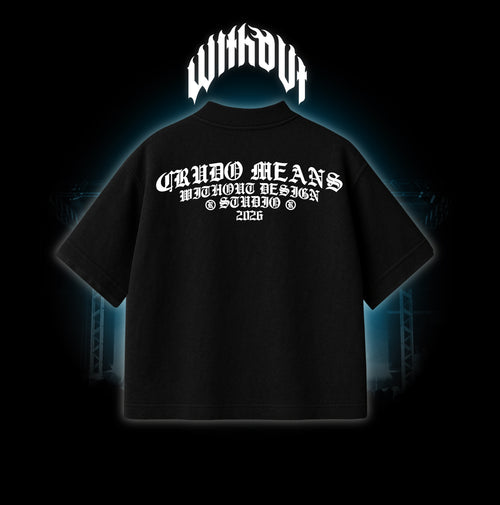 Camiseta Oversize "Santo Crudo" | Crudo Means Raw