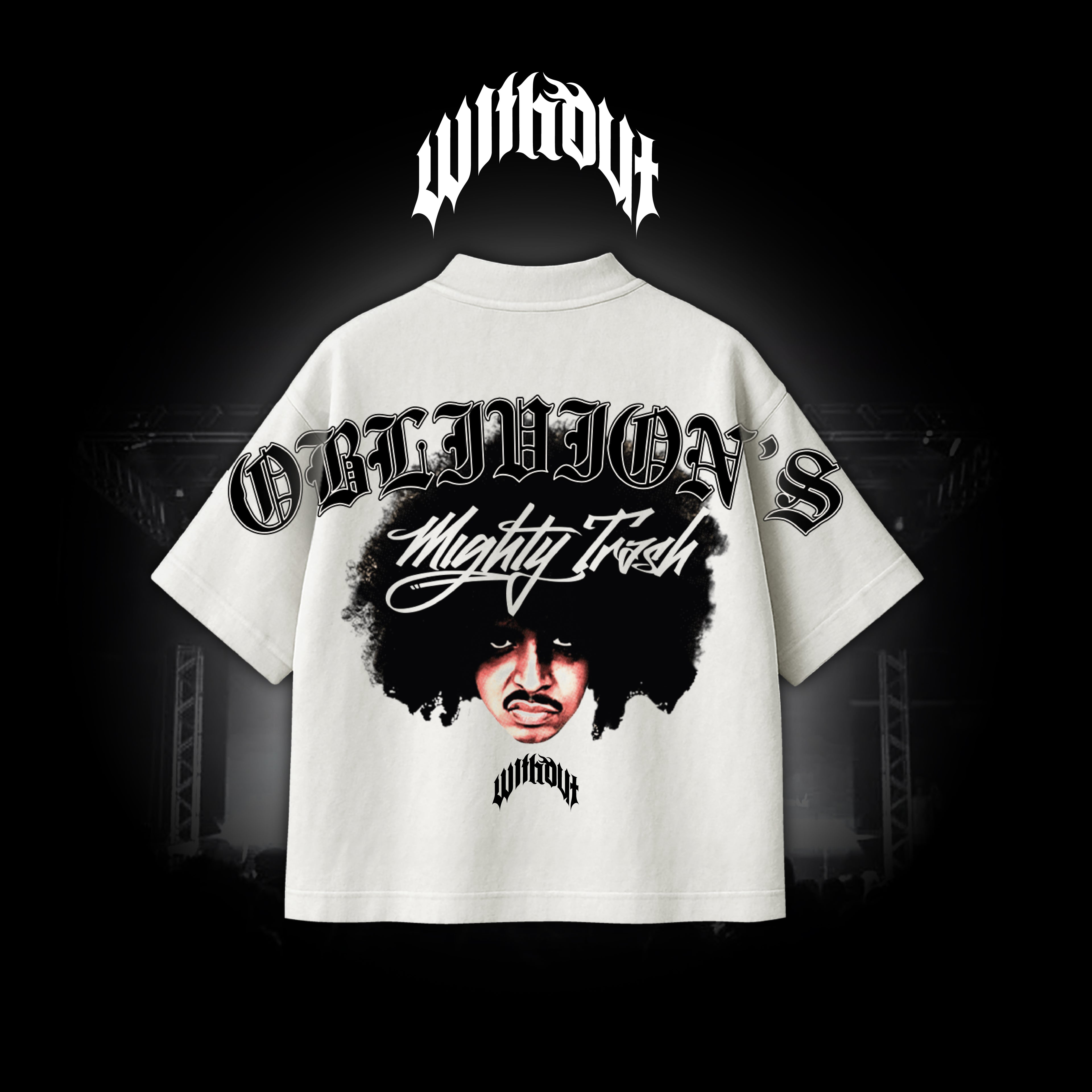 Camiseta Oversize Oblivion's Exclusiva | Blanca
