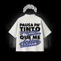 Camiseta Oversize Pausa Pa Tinto | Oblivion´s