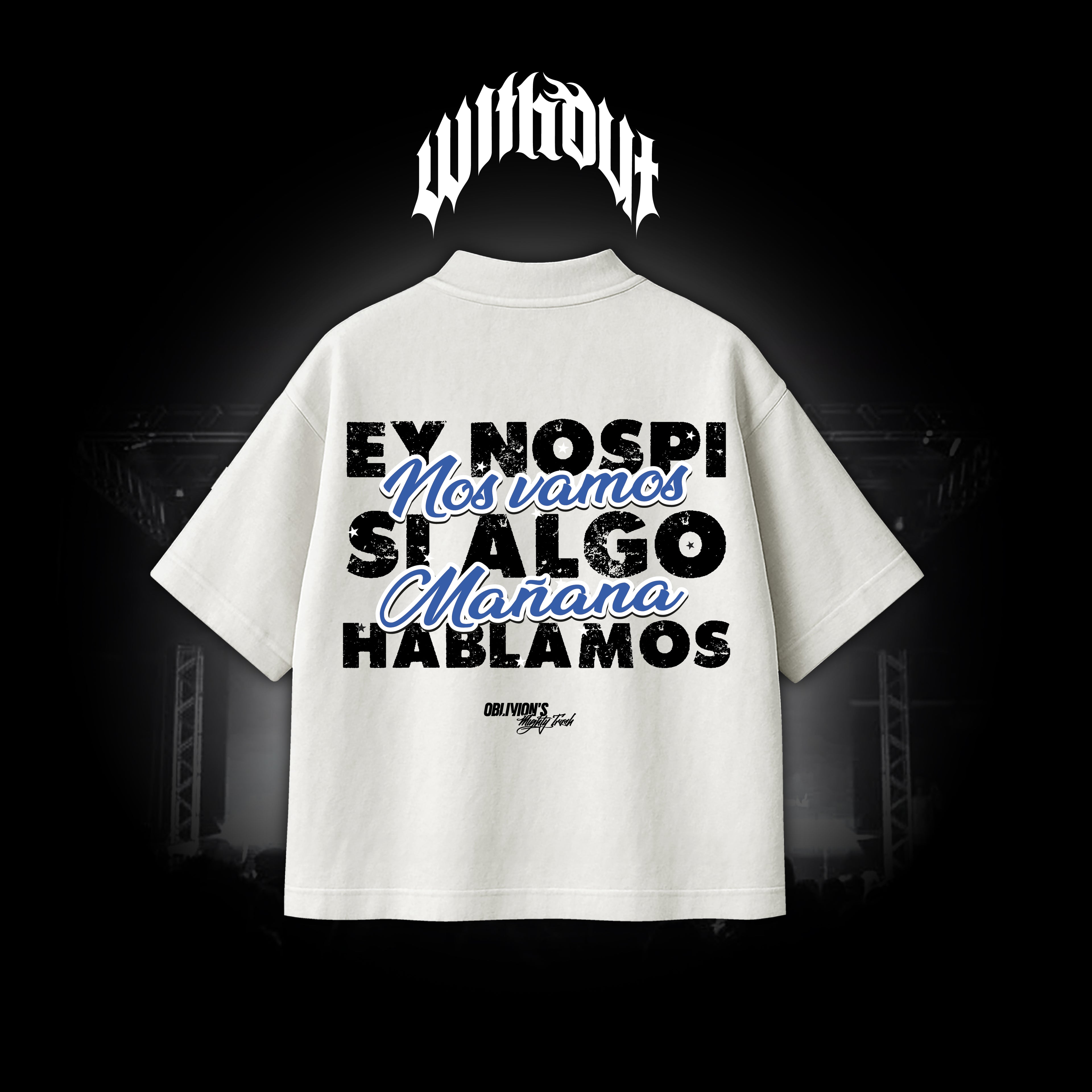 Camiseta Oversize Ey Nospi | Oblivion´s