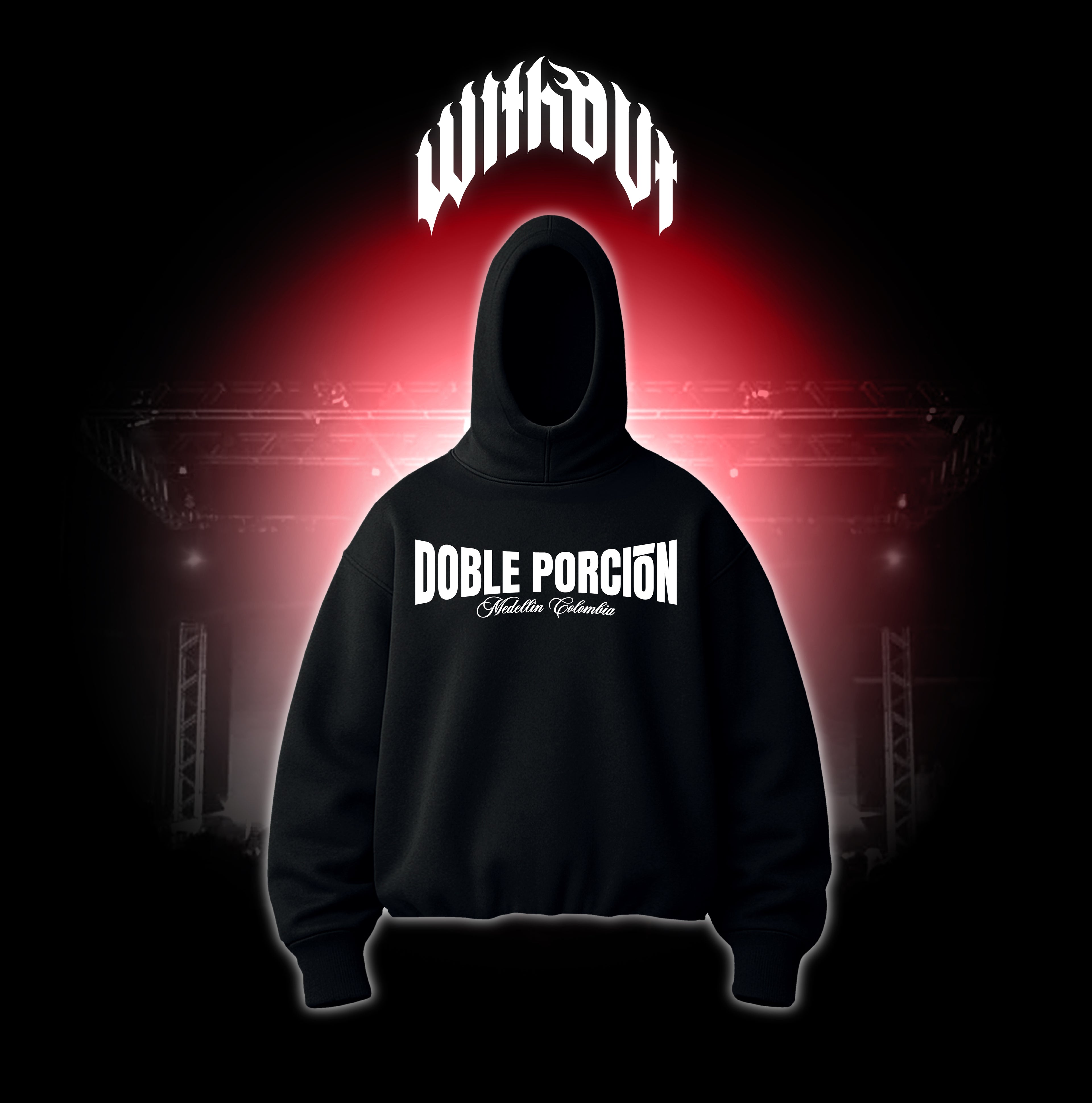 Hoodie Oversize Doble porción Manzanas a la vuelta