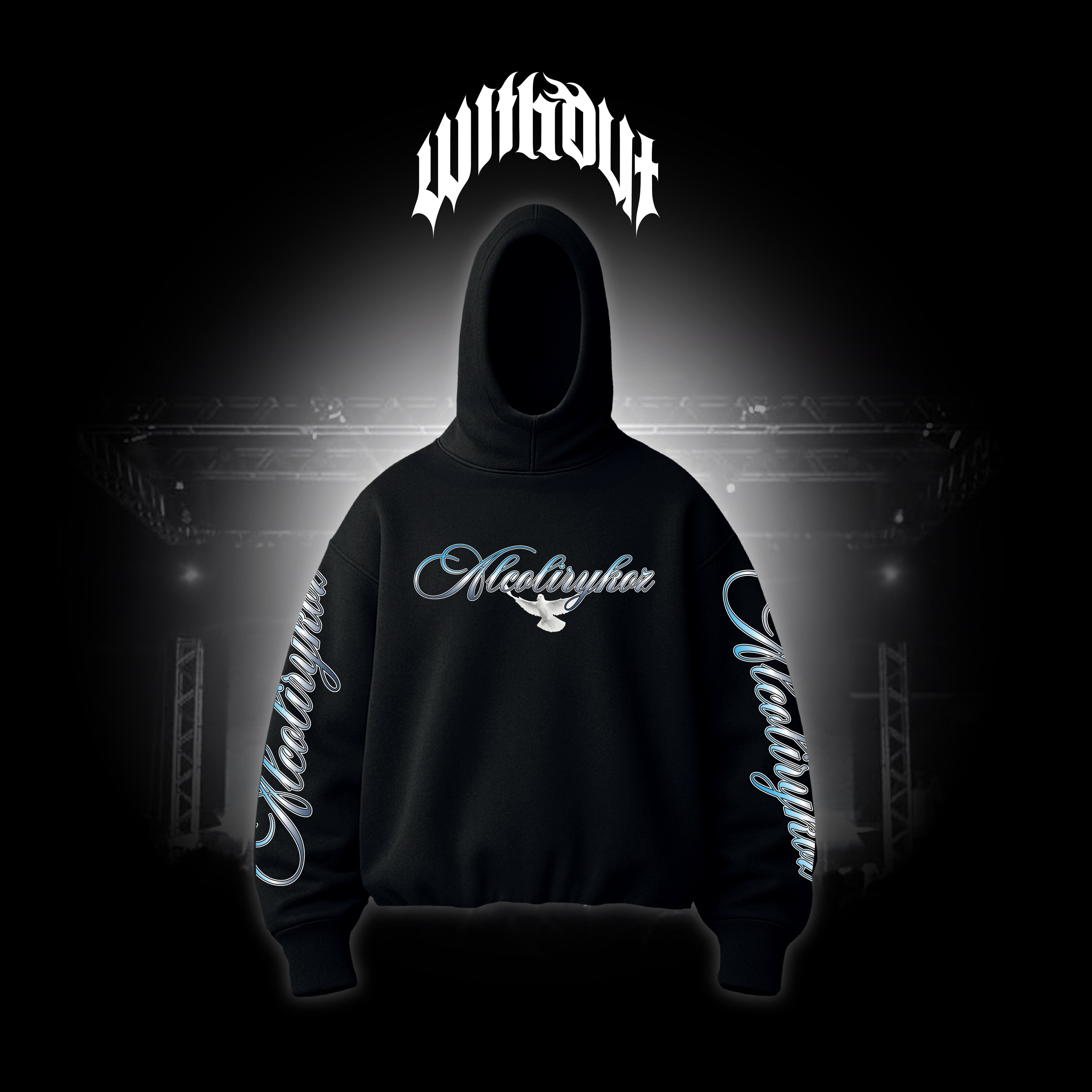 Hoodie Oversize Baño de Ruda | Alcolirykoz