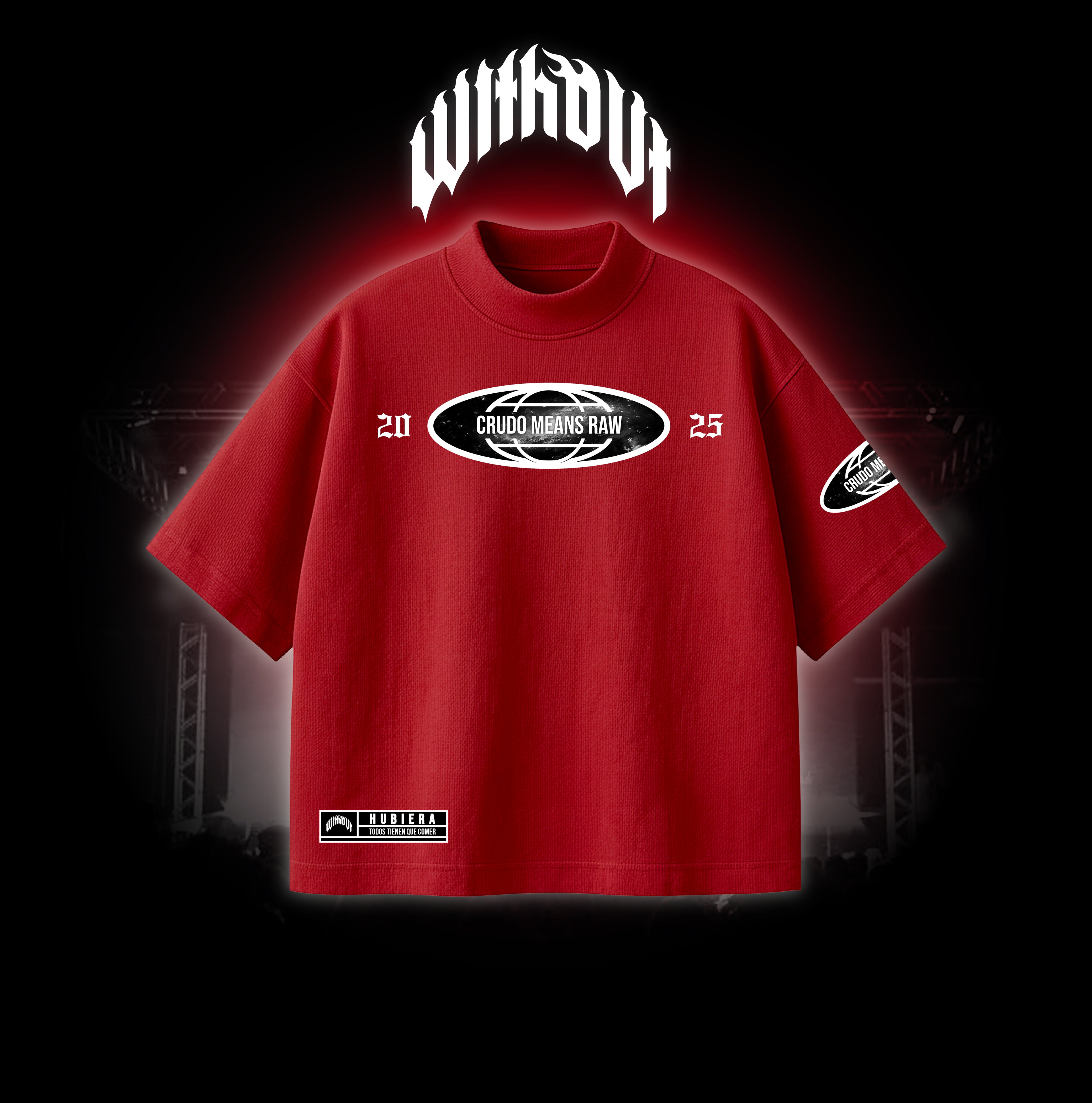 Camiseta Oversize "Hubiera" | Crudo Means Raw