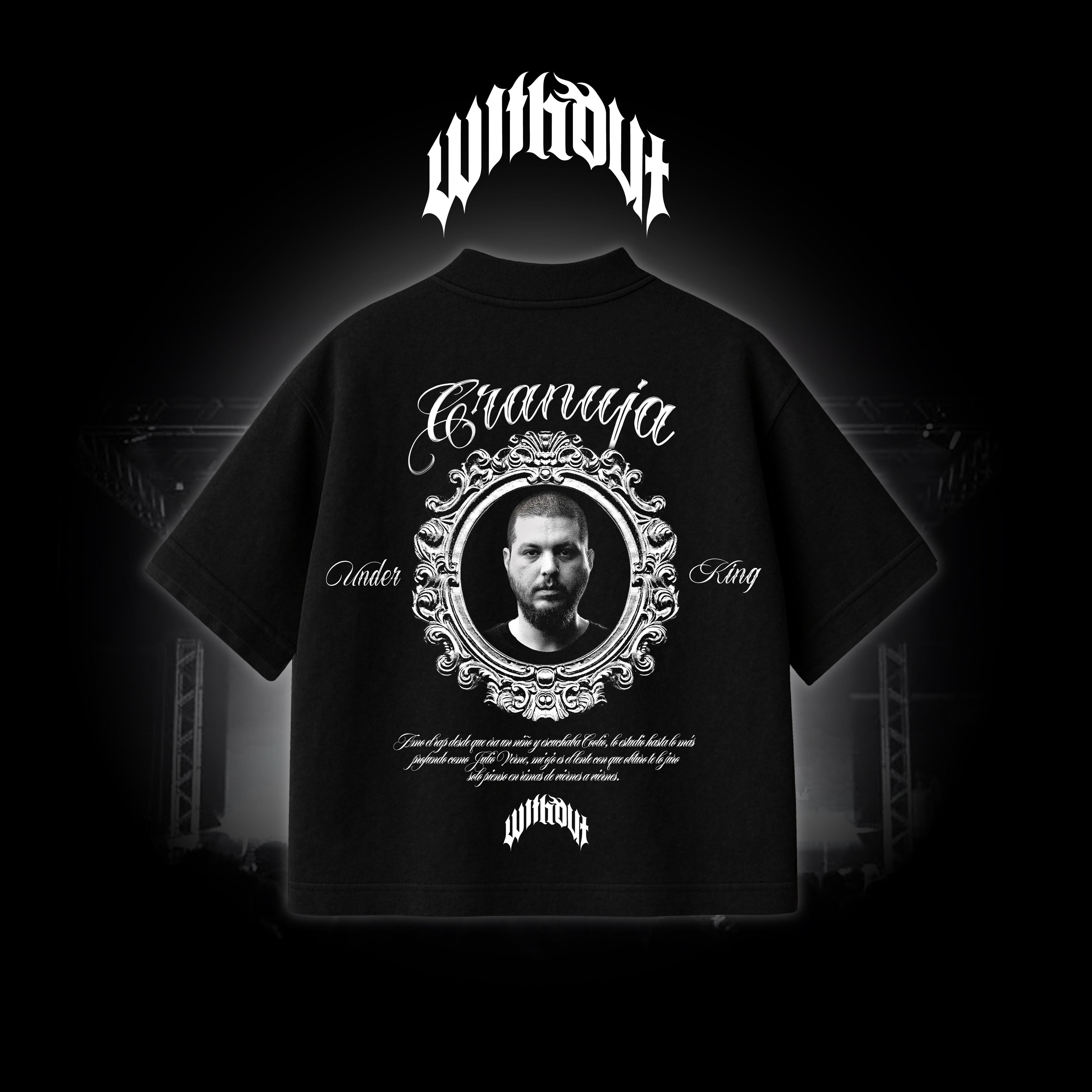 Camiseta Oversize Granuja Exclusiva | Negra