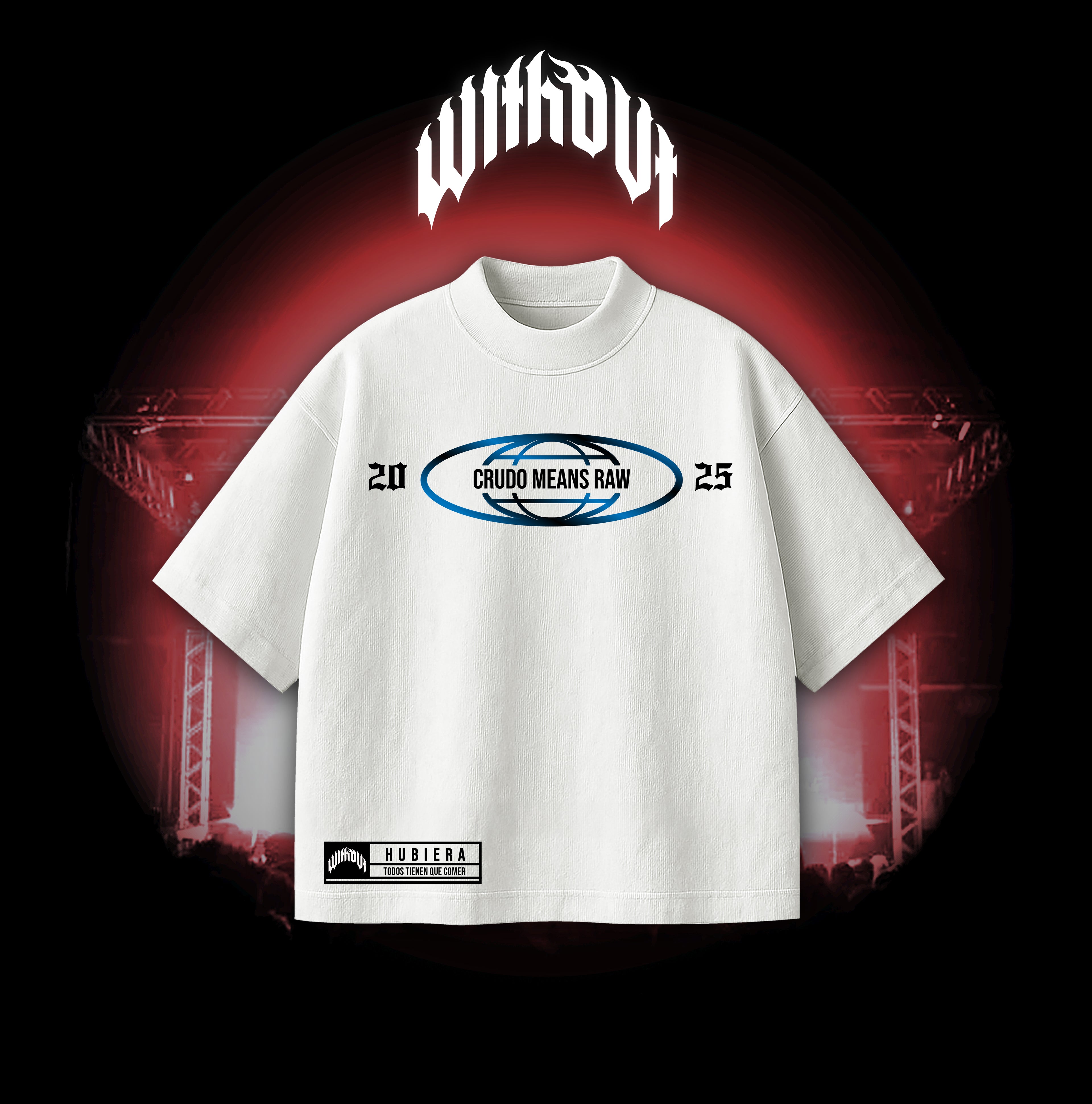Camiseta Oversize "Hubiera" | Crudo Means Raw