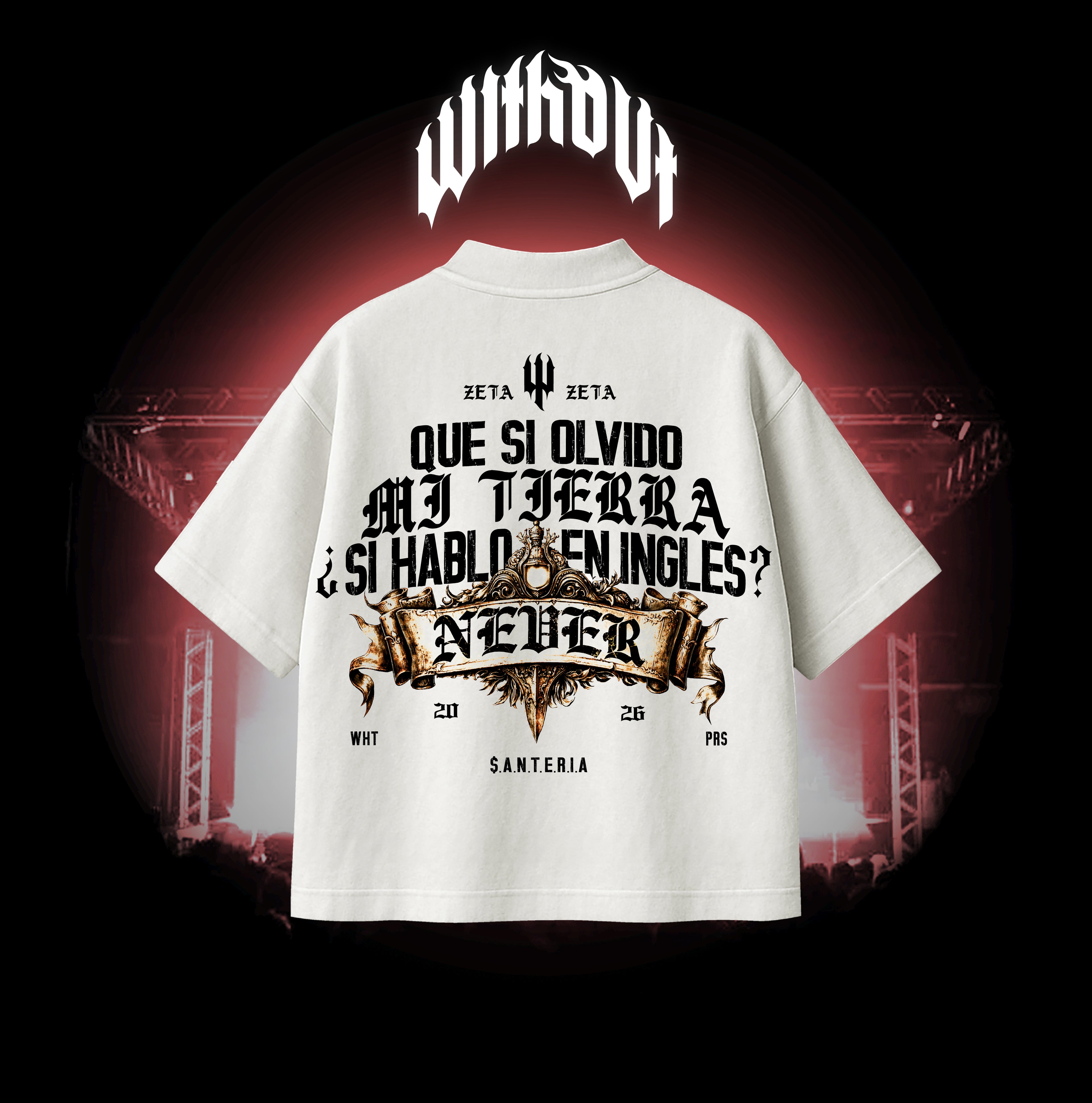 Camiseta Oversize Santeria | Doble Porción