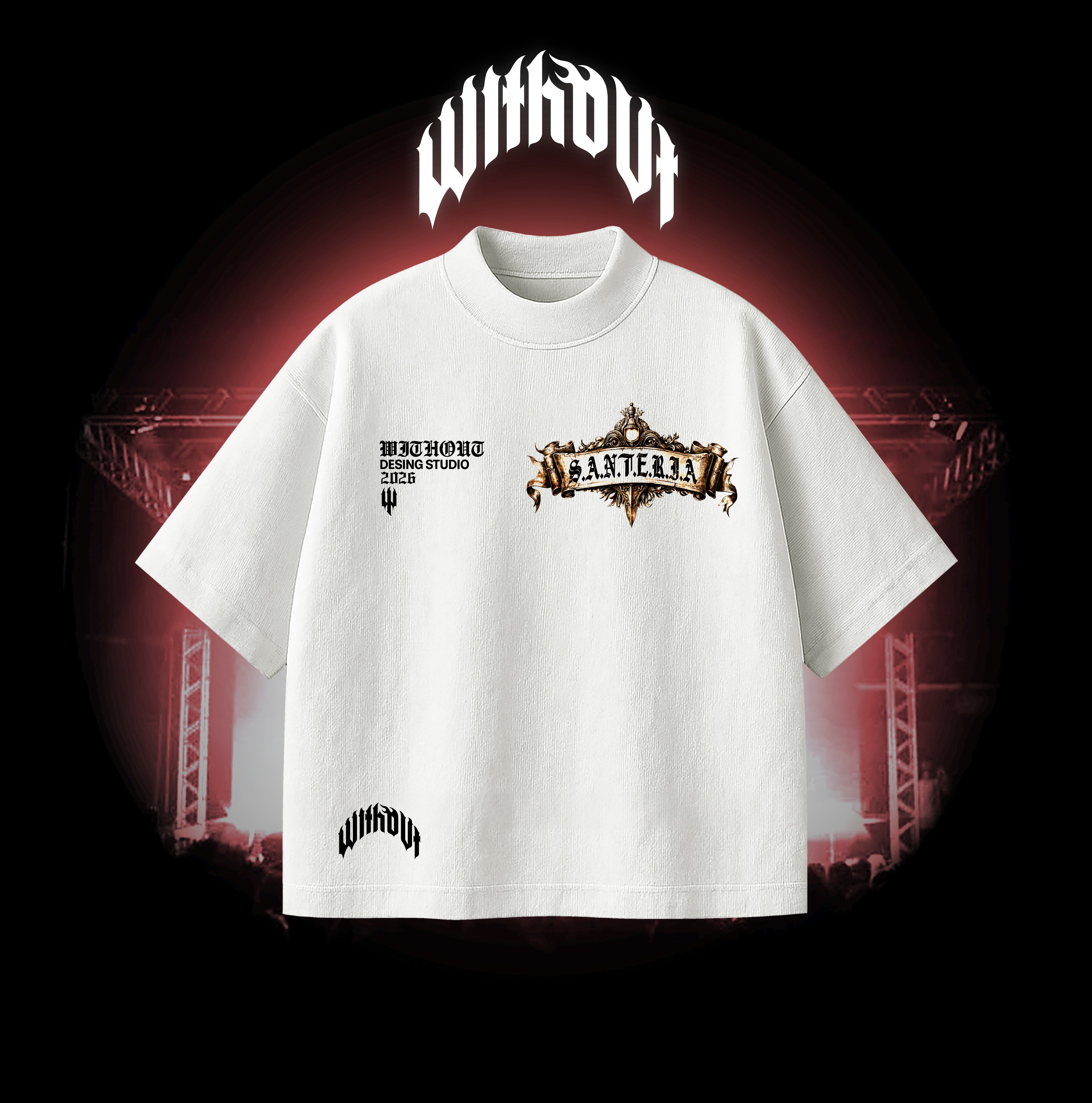 Camiseta Oversize Santeria | Doble Porción