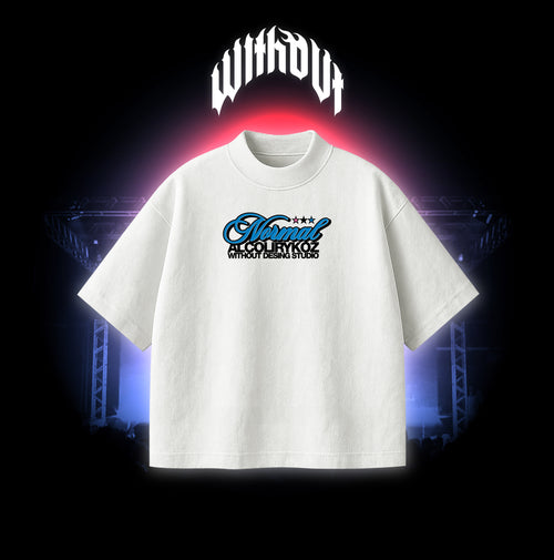 Camiseta Oversize "Normal"| Blanca | Alcolirykoz