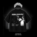 Camiseta Oversize Doble porción | Negra