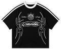 Camiseta Colombia Boxi Fit | Negra