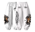 Pantalon Baggy Barrel Gloria pattri sancto | Blanco