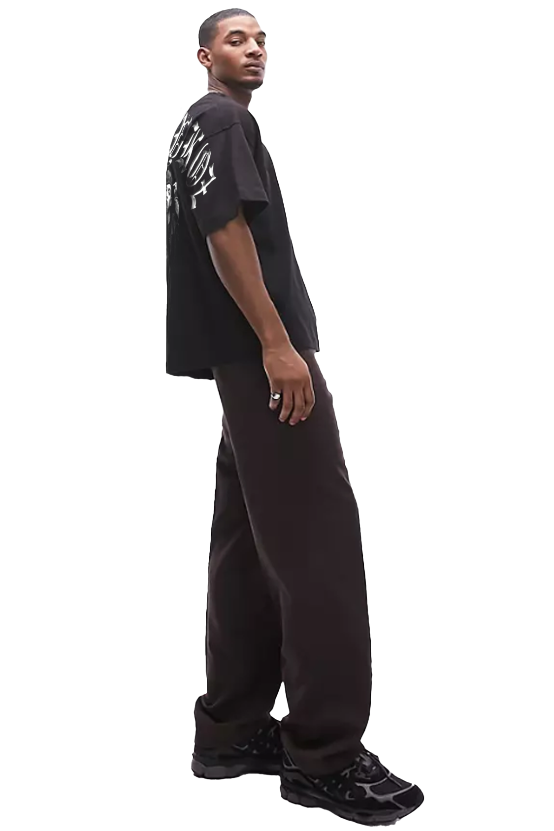 Camiseta Oversize Alcolirykoz Exclusiva Negra