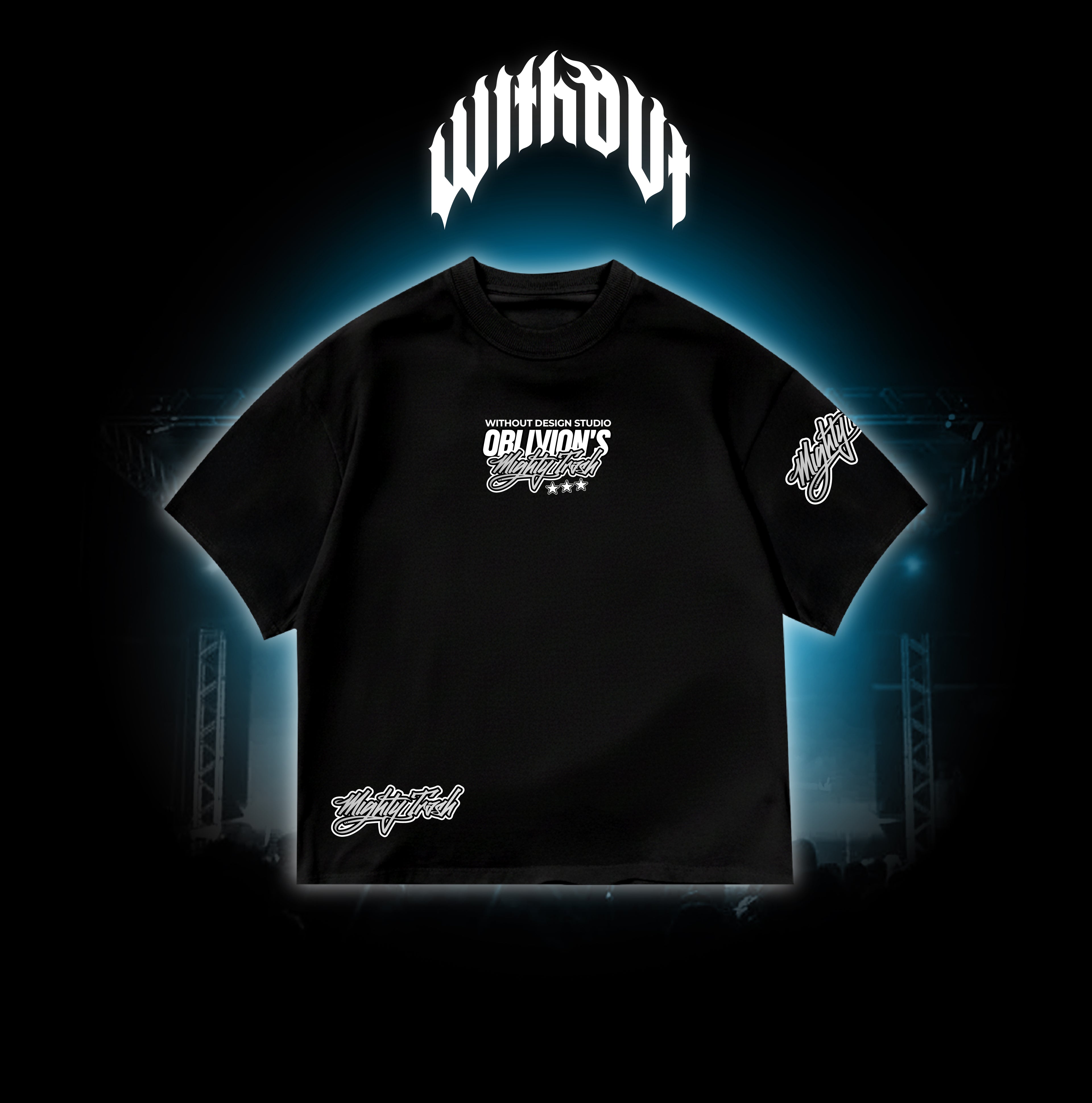 Camiseta Oversize Pausa pa' tinto | Oblivion's | Negra