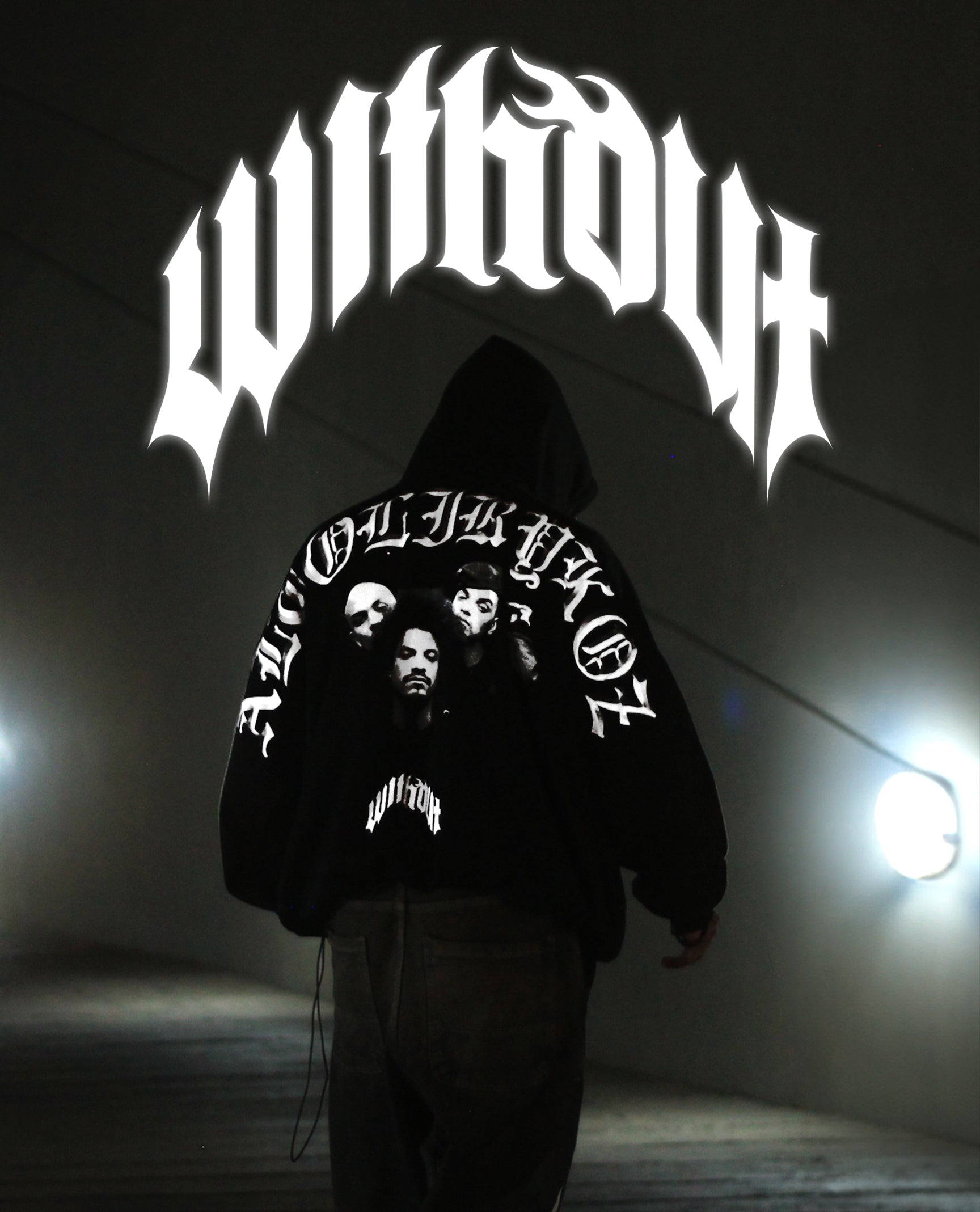 Hoodie Oversize Alcolirikoz Exclusivo negro