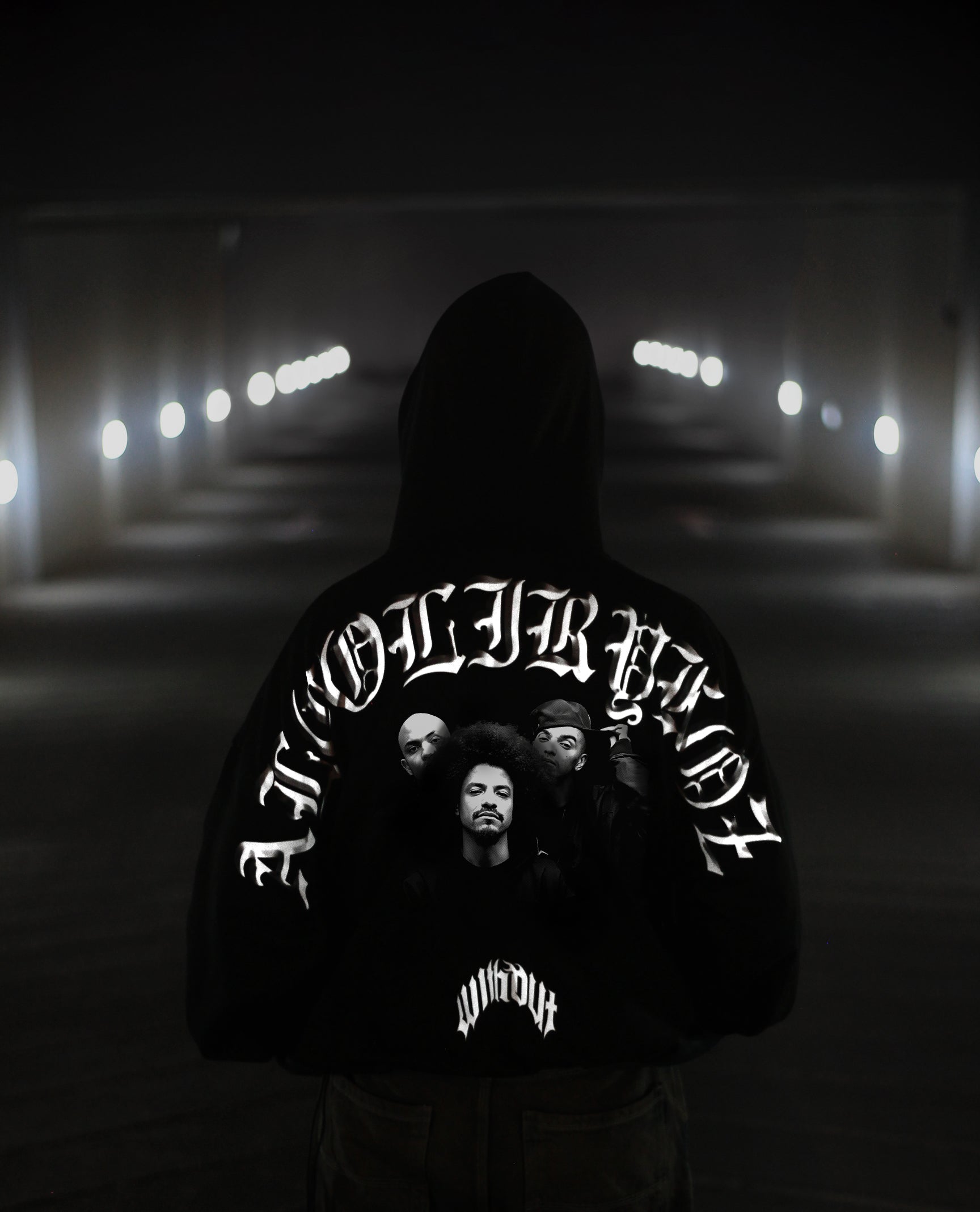 Hoodie Oversize Alcolirikoz Exclusivo negro
