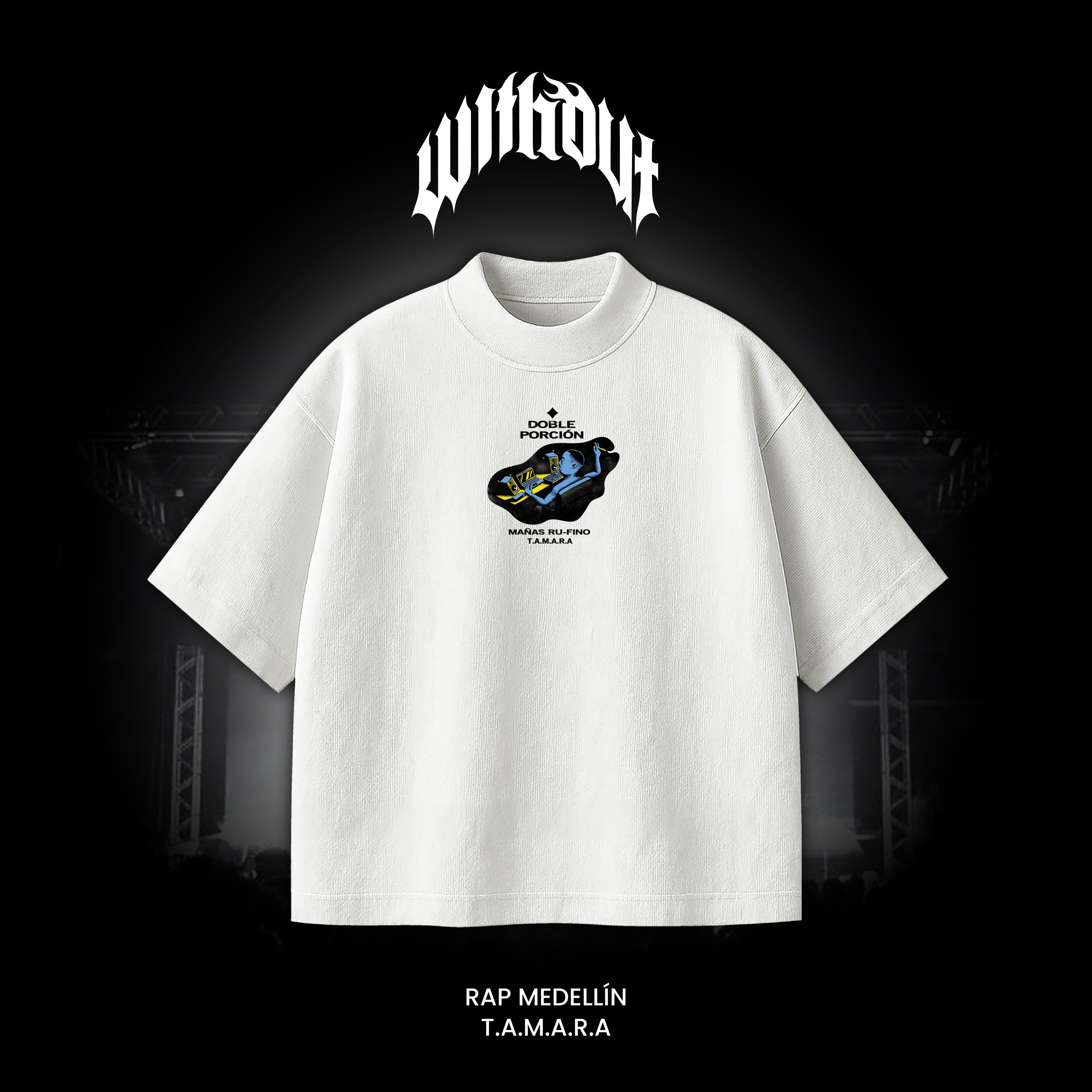 Camiseta Oversize Tamara| Blanca