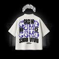 Camiseta Oversize Tren a vapor | Doble Porción